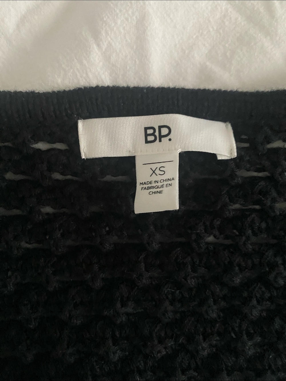 bp Black Openwork Sweater Shrug - Picture 11 of 12